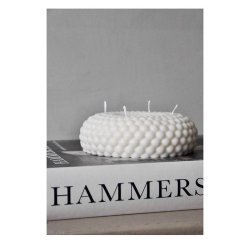 Bobble candle - krans