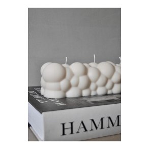 Bobble candle - aflangt