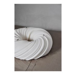 Swirl candle - krans