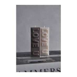 Love U candle
