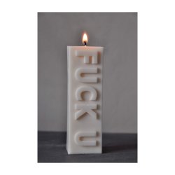 F*UCK U candle