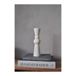 Ripple shaped candle