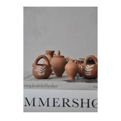 Miniature lerkrukker