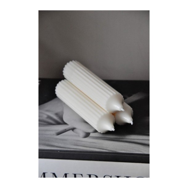 Classic ripple candle - small