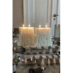 F*CK candle